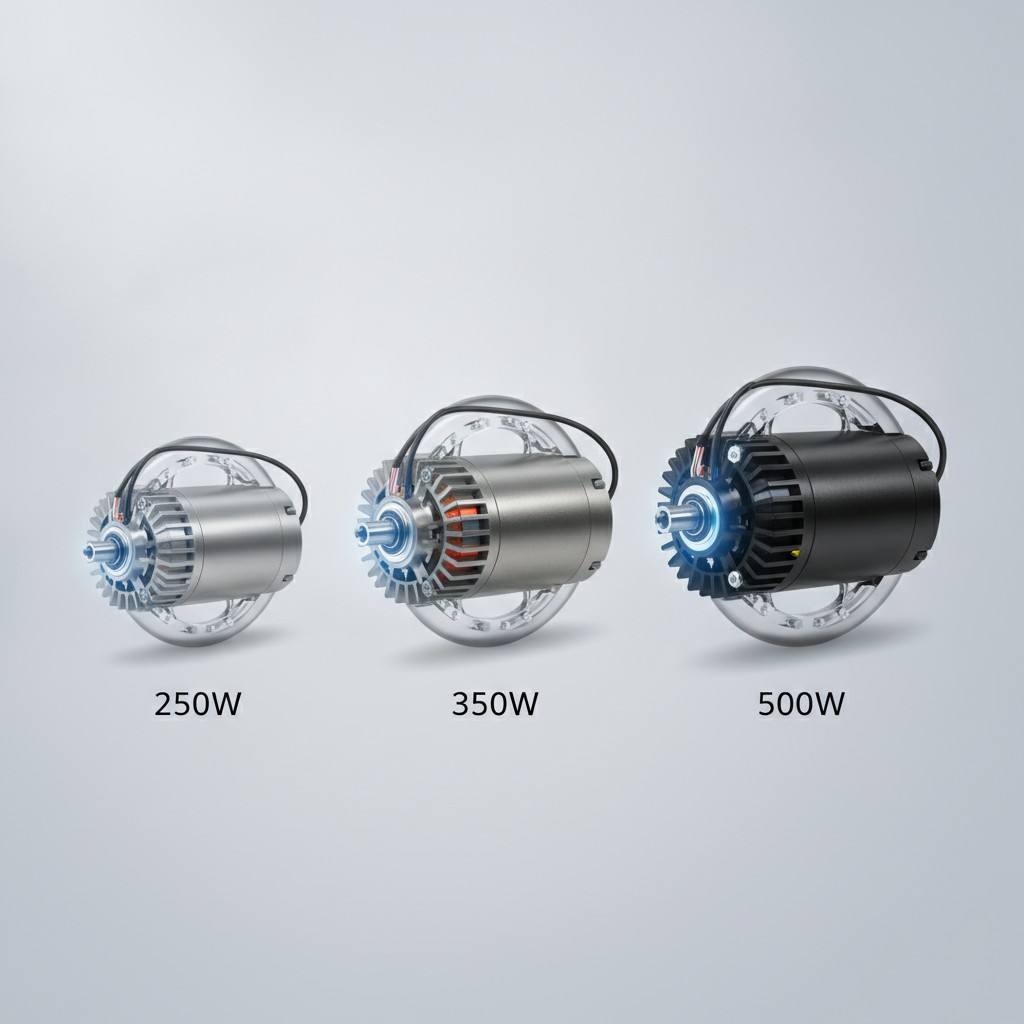 Moteur 250W, 350W ou 500W : Quelle Puissance Choisir ?