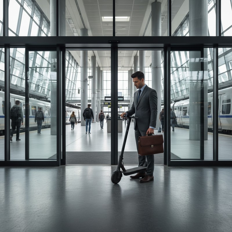 Trottinette pour le Trajet Domicile-Travail